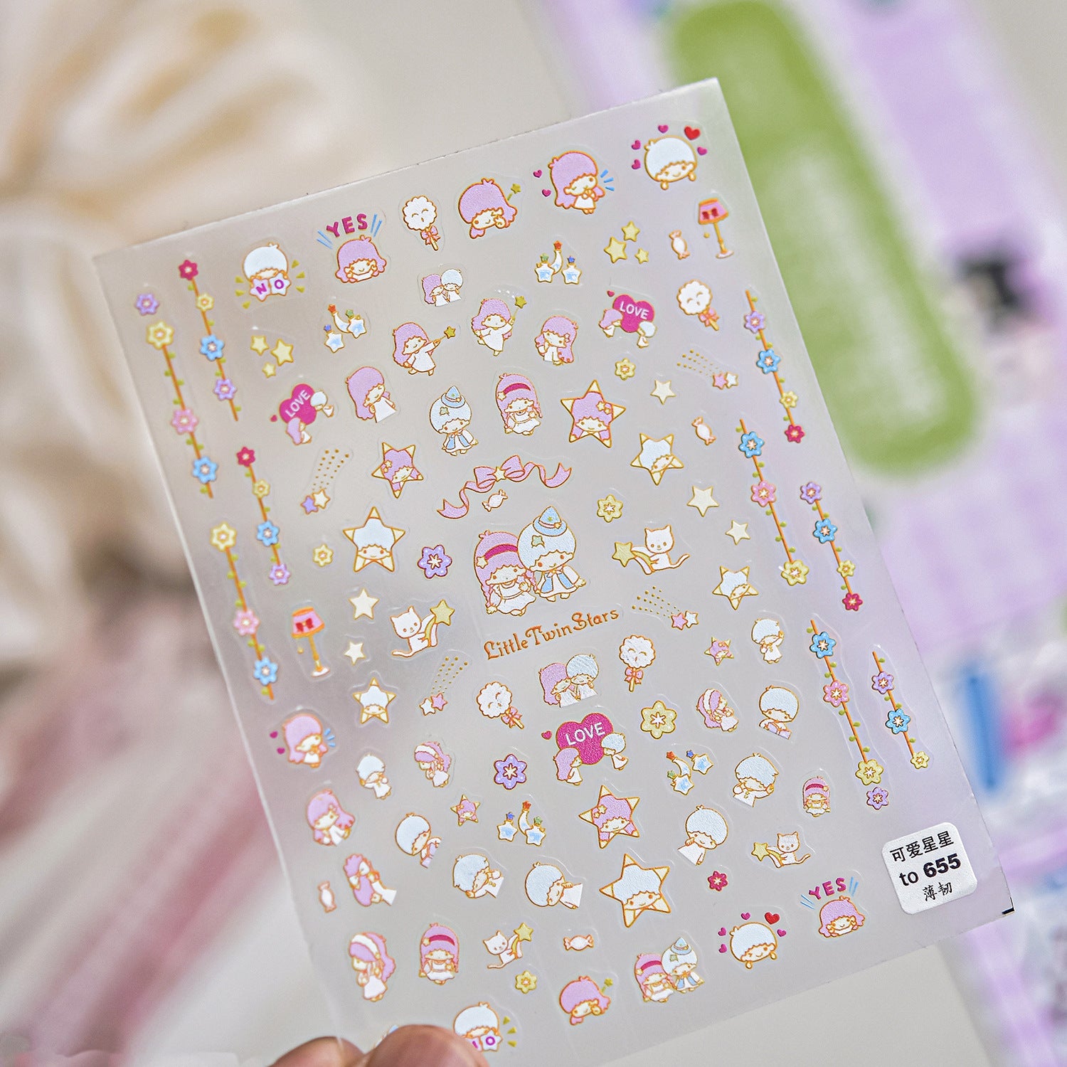 Luxury Teddy Bear: "Big Head Teddy" – 3D Embossed Nail Sticker