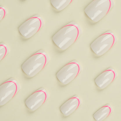Simpl nails pic  nails pic   Fak nails art Rctangular nails stickr nails pic ｜365nails