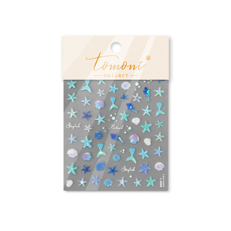 Ocean Mermaid Starfish – Summer Beach Nail Art Set