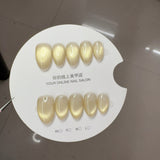 Aurora Shimmer: Handmade Cat Eye Series