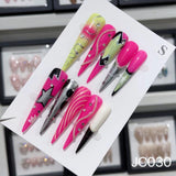 Extra Long 5.5cm Stiletto Press-On Nails Collection | Dozens of Styles | Reusable & Ready to Wear