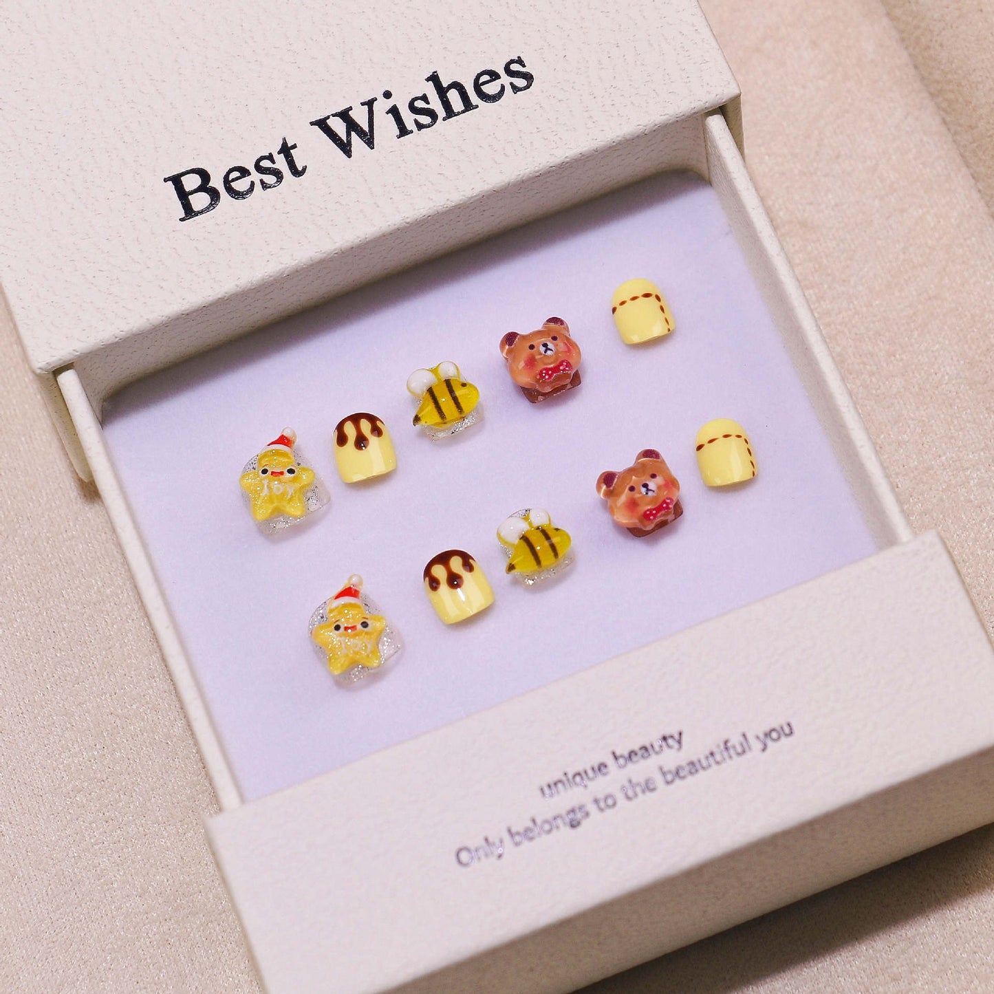 Children's special cute cartoon nail art 3-12 years old girls and children nail art film