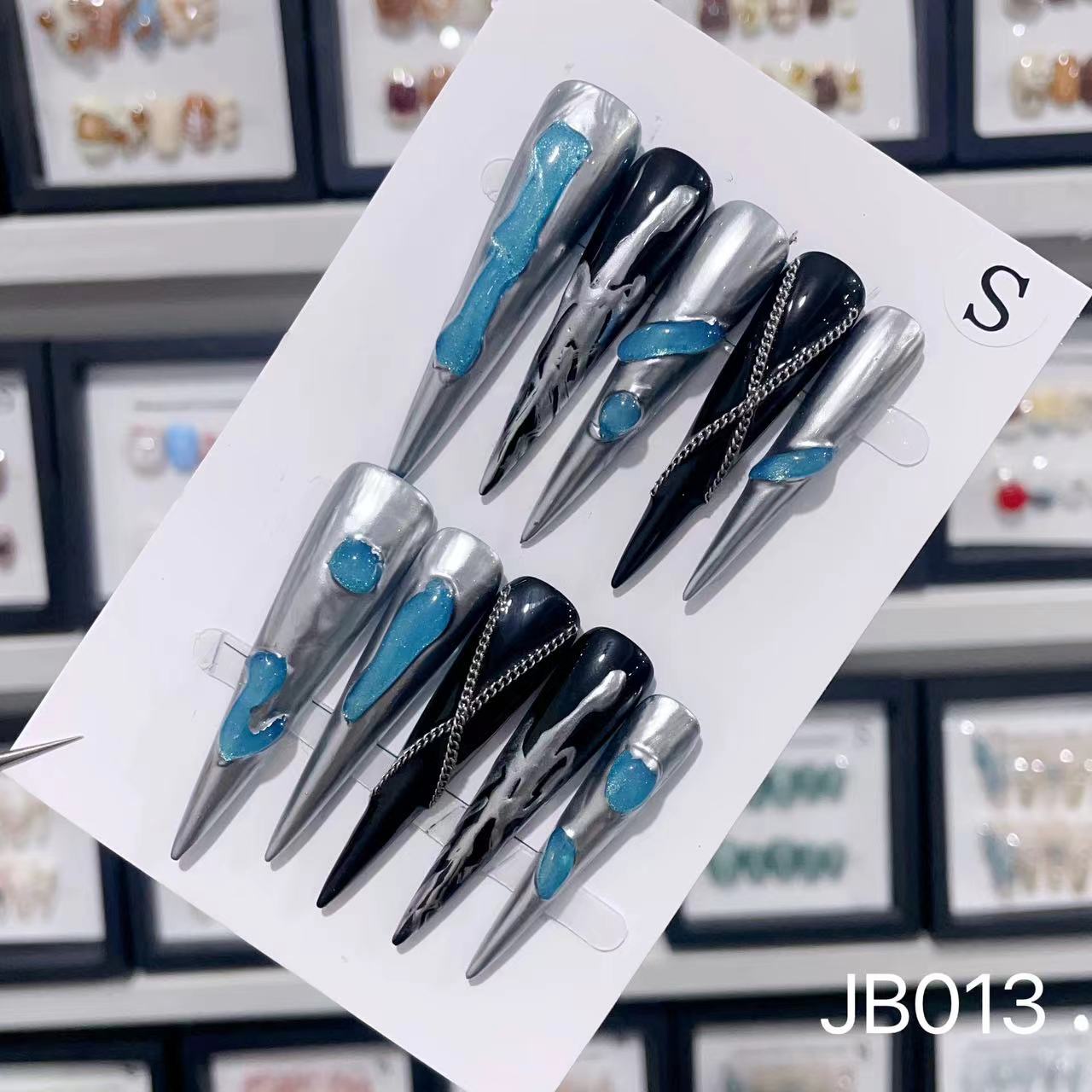 Extra Long 5.5cm Stiletto Press-On Nails Collection | Dozens of Styles | Reusable & Ready to Wear