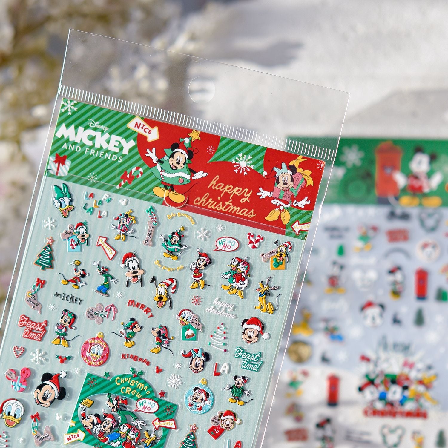 365nails: "Disney Mickey Christmas" – nail art stickers