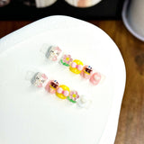 Cute Candy Cartoon Kids Press On Nails Mixed Style Set