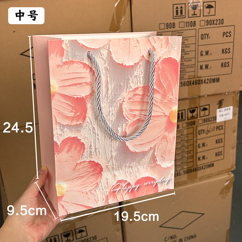 高級紙質購物袋 — 時尚精品手提禮袋，適合送禮與包裝