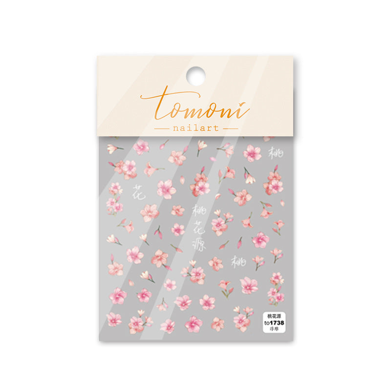 Pure White Spring Blossoms – Delicate Floral Nail Art Set