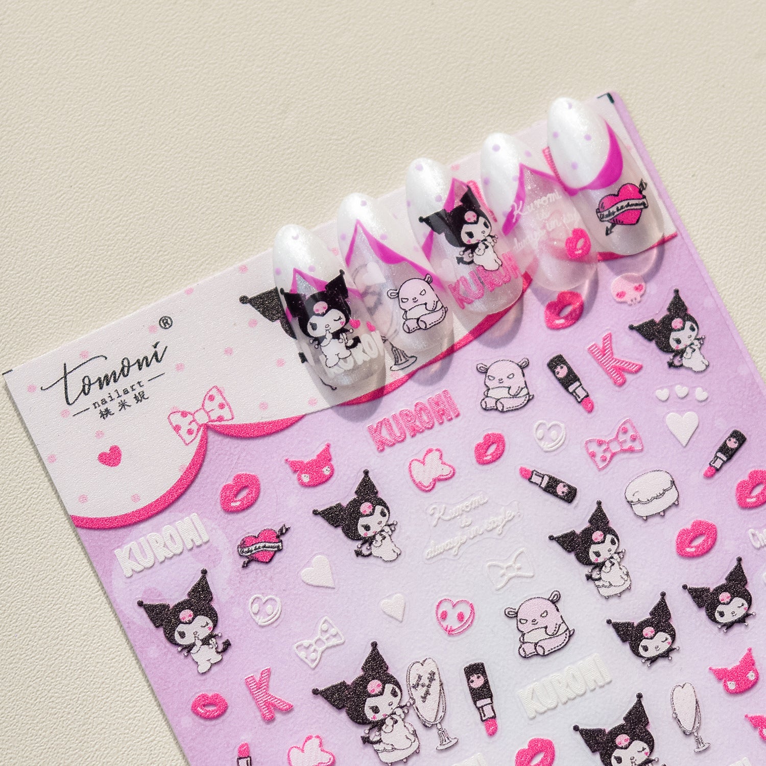 365nails: "kuromi cute character" – Nail Art Stickers