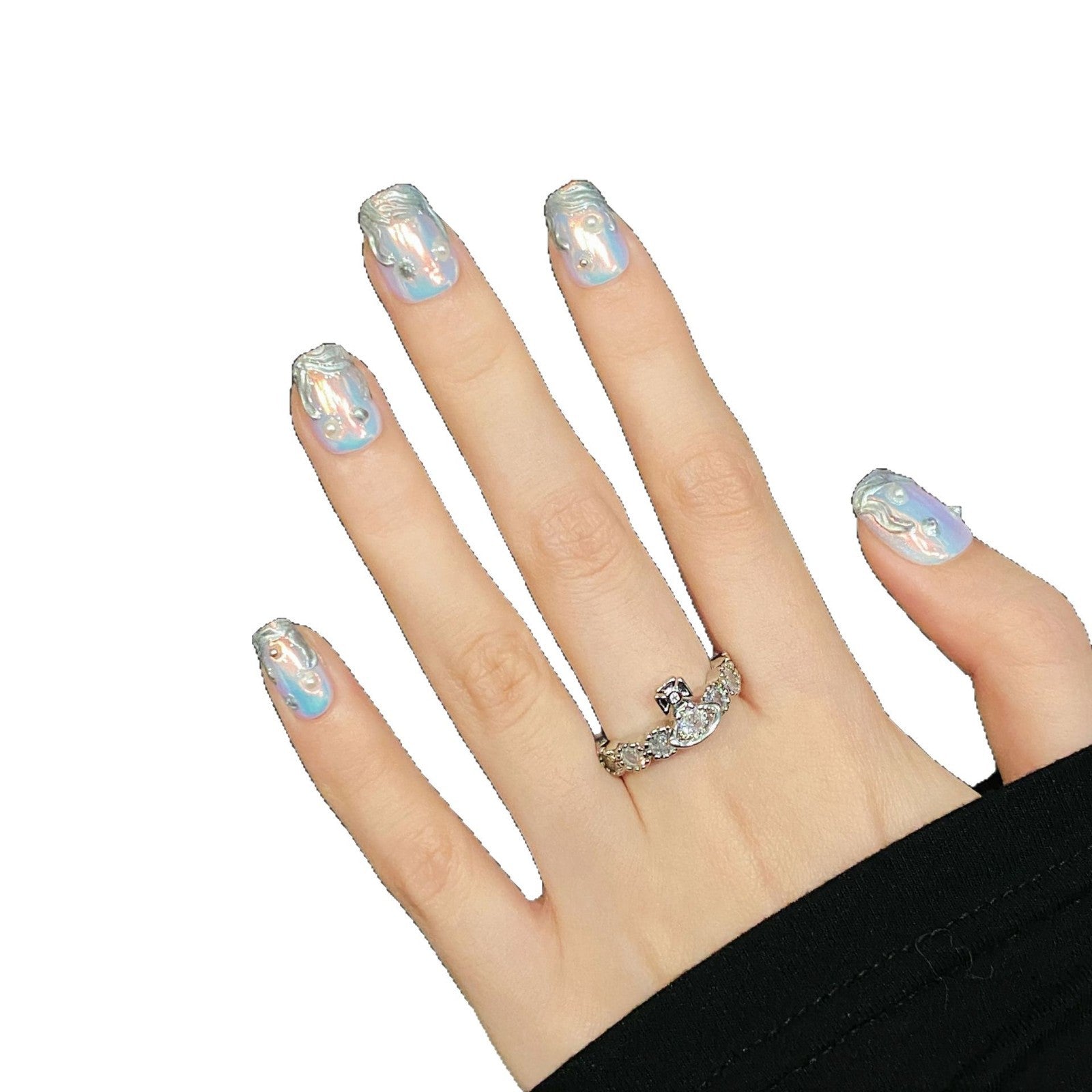 AB Spice Girl Metal  Wear nails Finished Wear nails | 365nails