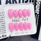 Simple handmade press-on nails advanced texture flash aurora nail wearable fake nail wholesale｜365nails