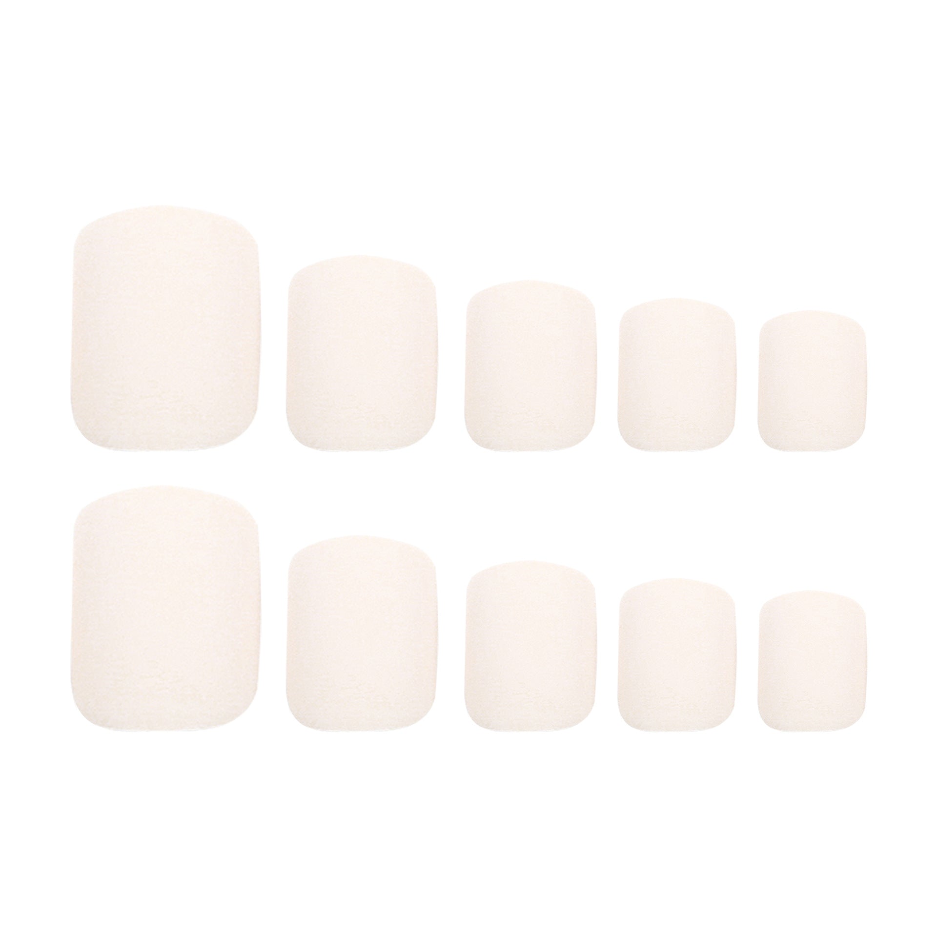 磨砂可拆式單色方形穿戴甲｜365nails