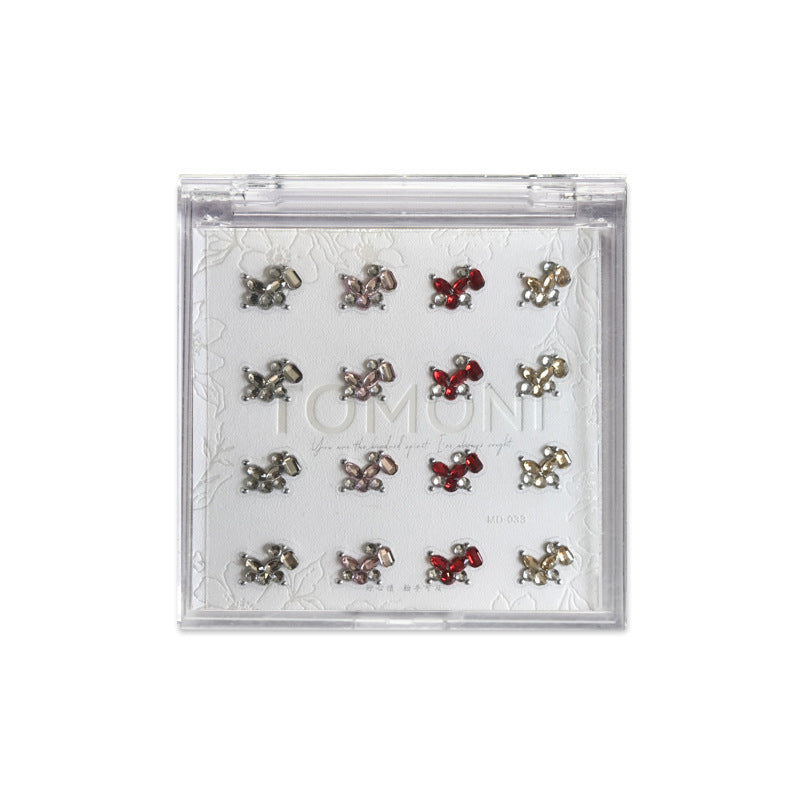 365nails: "Crystal Butterfly Charm" – nail art stickers