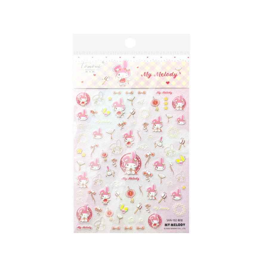 365nails: "Kuromi Elegant Maid" – nail art stickers