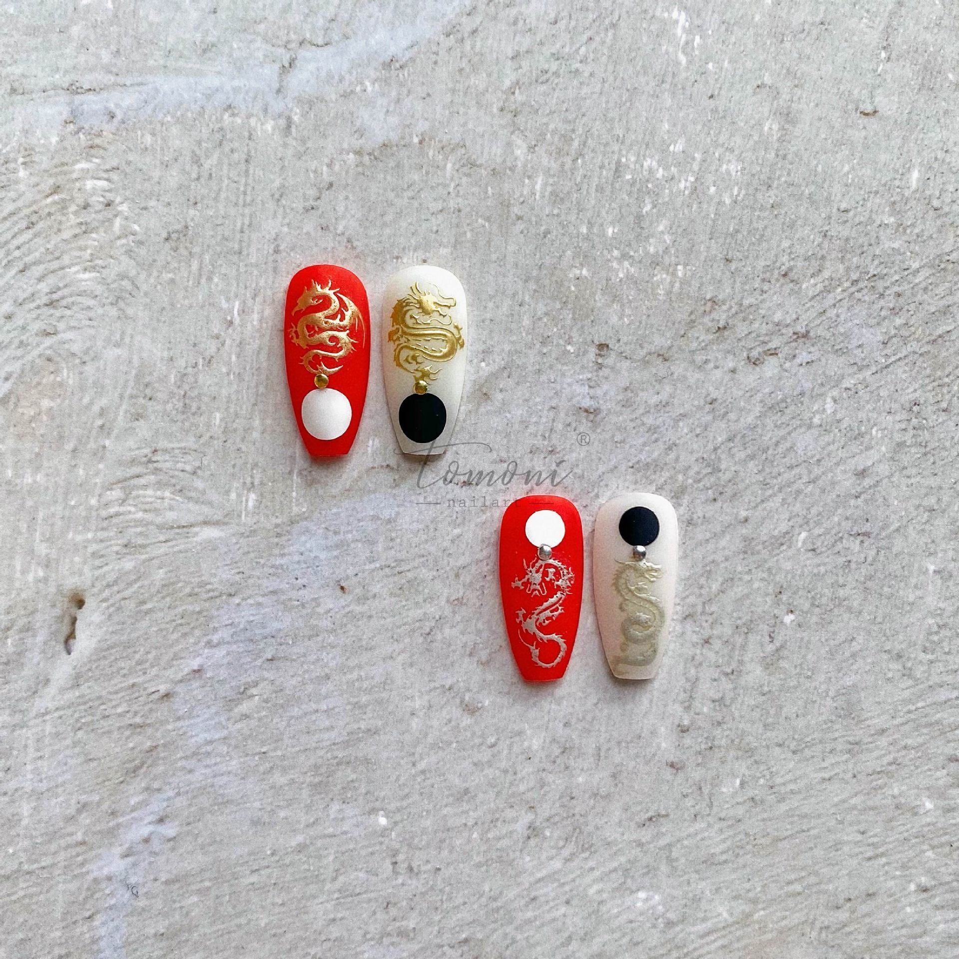 365nails: "iridescent chinese dragon" – Nail Art Stickers