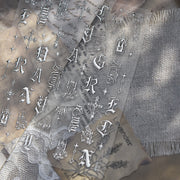 哥德字母系列："金箔哥德" – 3D 金屬甲貼