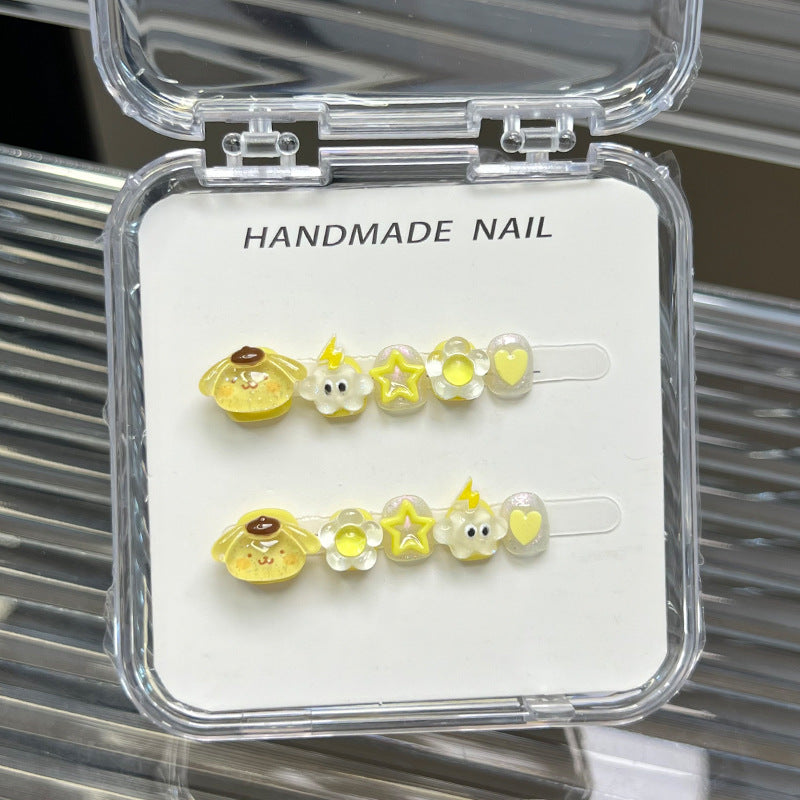 Cute Cartoon Kids Press On Nails Collection