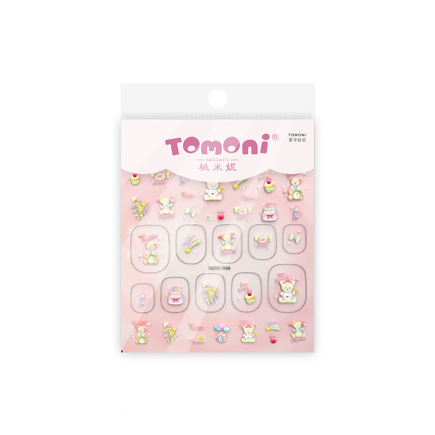 Taomini Sweet Party – Conjunto de Nail Art Fofa Colaborativa