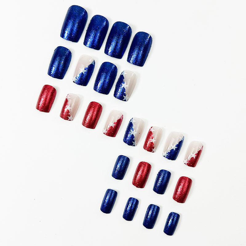 365nails: "Liberty Cherry French" – Hand-painted Plaid & Red Cherry Oval Nails