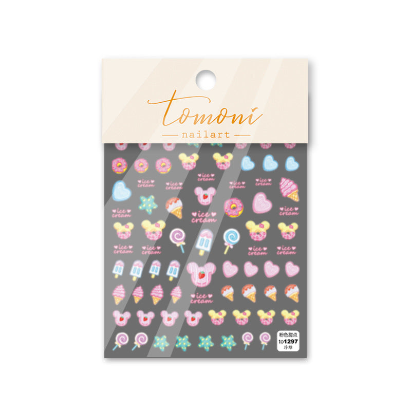 365nails: "Pink Sweet Treat" – nail art stickers