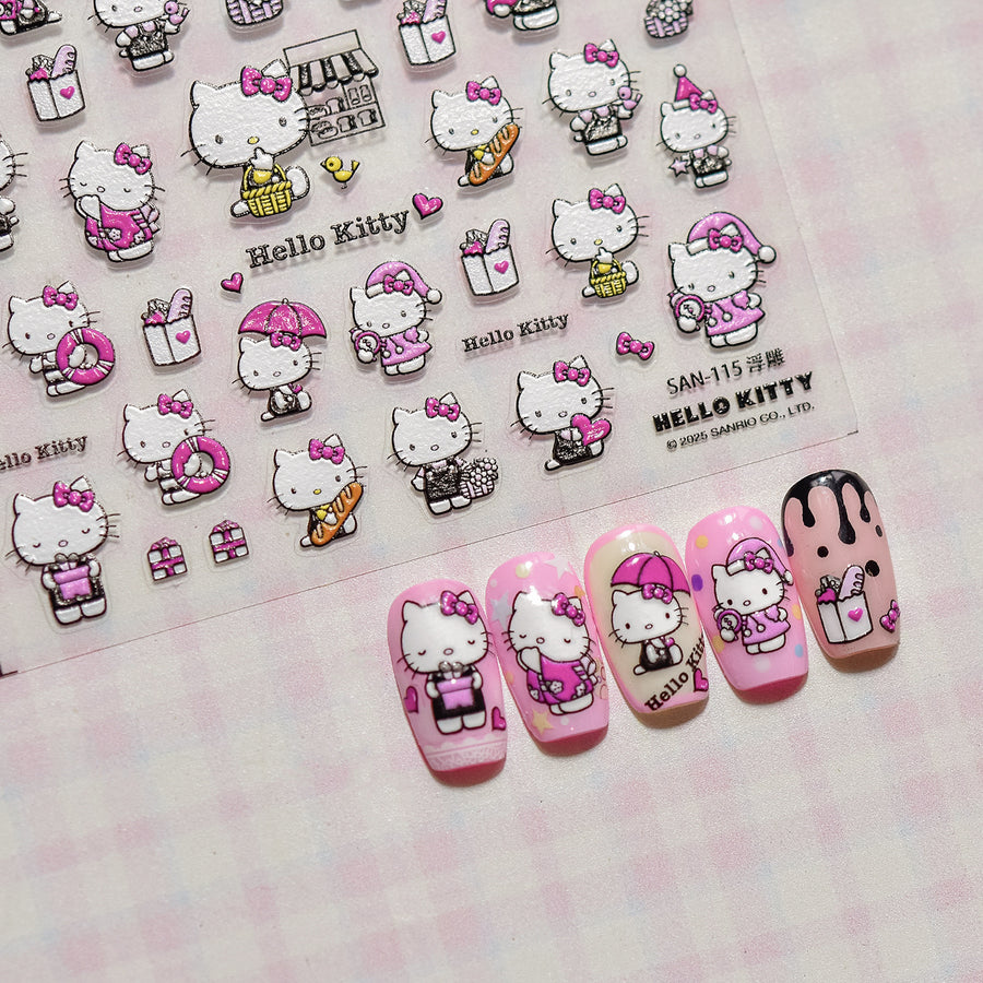 365nails: 쿠로미 스위트 파티 네일 아트 스티커