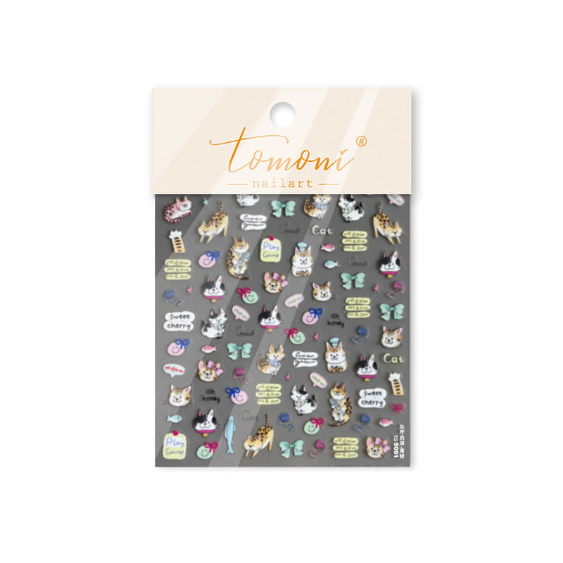 365nails: "Cute Puppy & Friends" – nail art stickers
