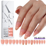 Nail Tips Exclusive for Amazon hot-selling French press on nails art patch oil injection removable fake nail piece 120 pieces