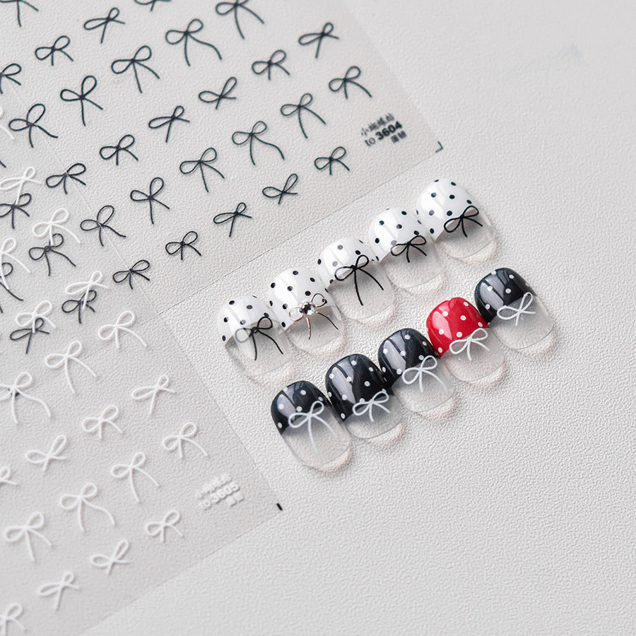 Poker Card Suit Collection: "Casino Embossed Poker Suits" – 3D Embossed Nail Sticker