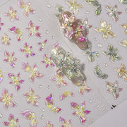 365nails: 「全息極光櫻花」 – 美甲貼紙
