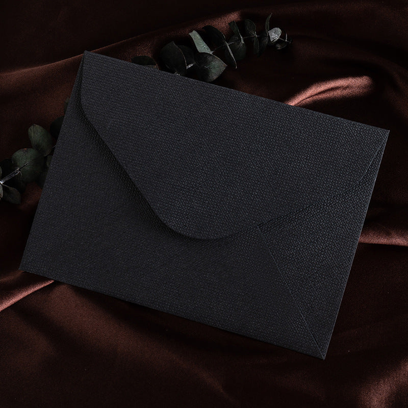 Vintage Textured Thank You Envelope With Wax Seal Style (MOQ=2)