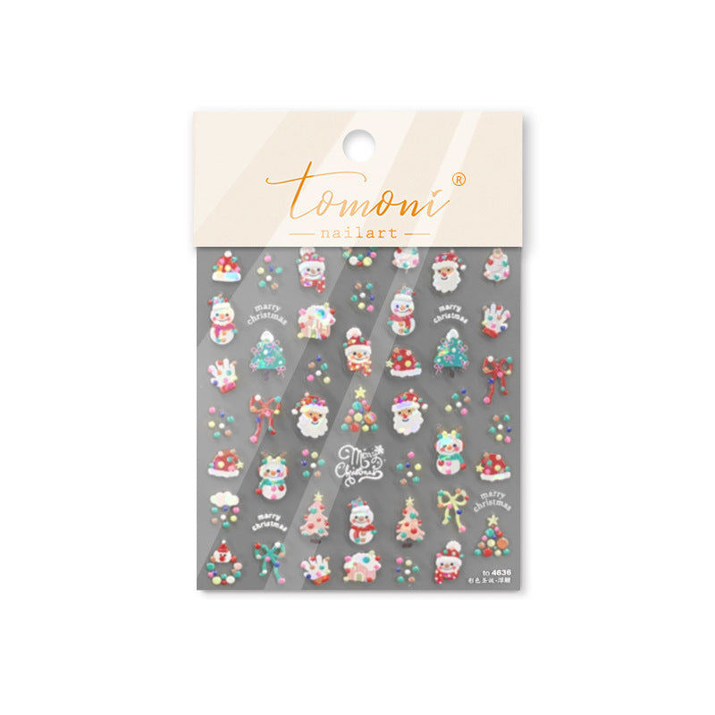365nails: "Colorful Mini Christmas" – nail art stickers