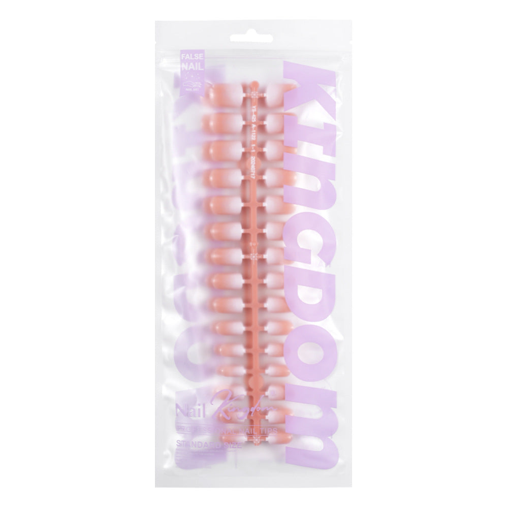 Nail Tips Europe and the United States  gradual change press on nails, simple water drop nail spray removable fake nail 150 pieces prefabricated nail