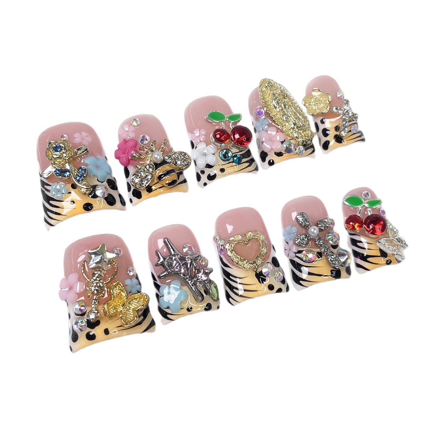 Wild Charm Series Press-On Nails