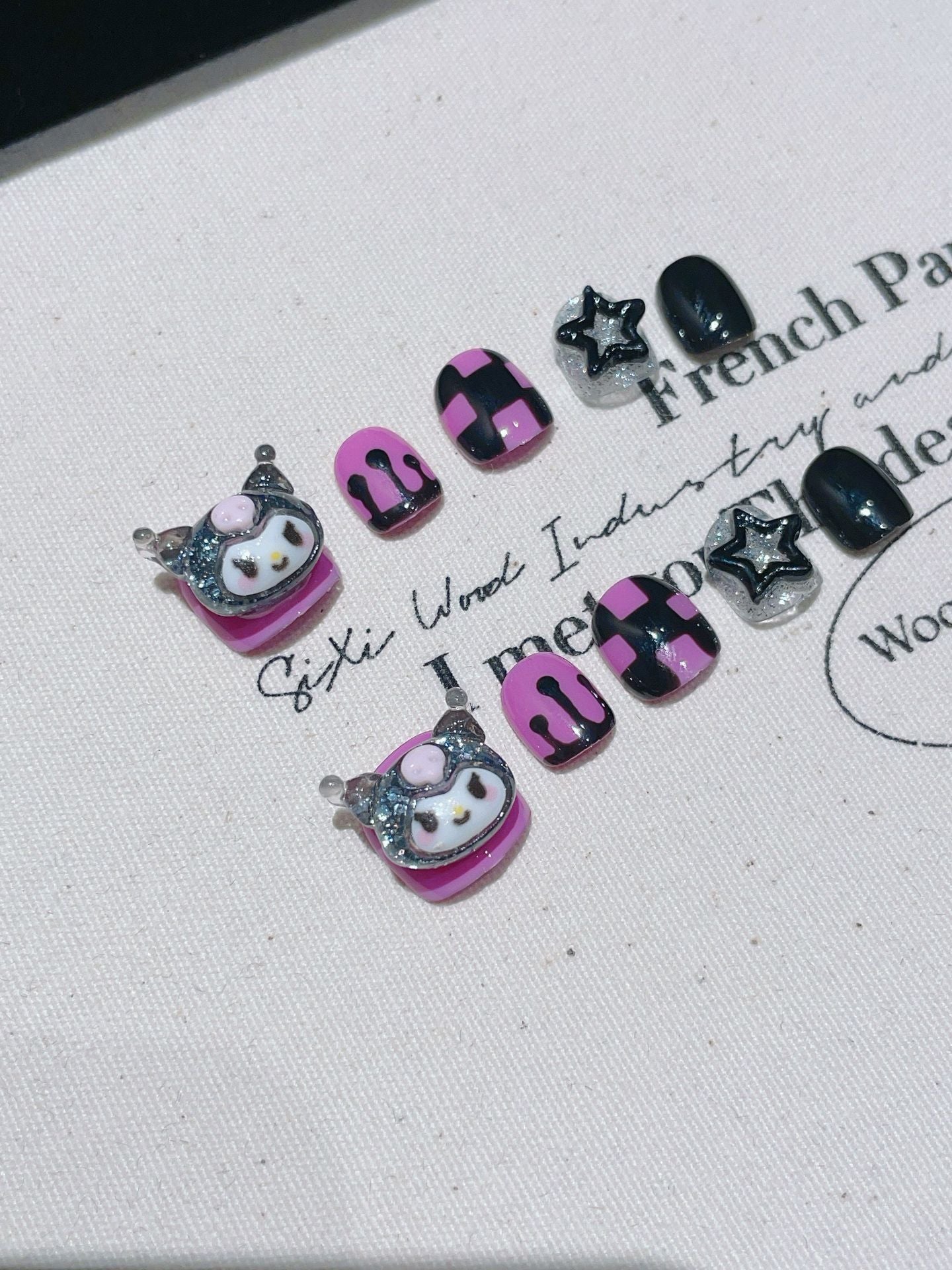 Children's special cute cartoon nail art 3-12 years old girls and children nail art film