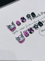 Children's special cute cartoon nail art 3-12 years old girls and children nail art film