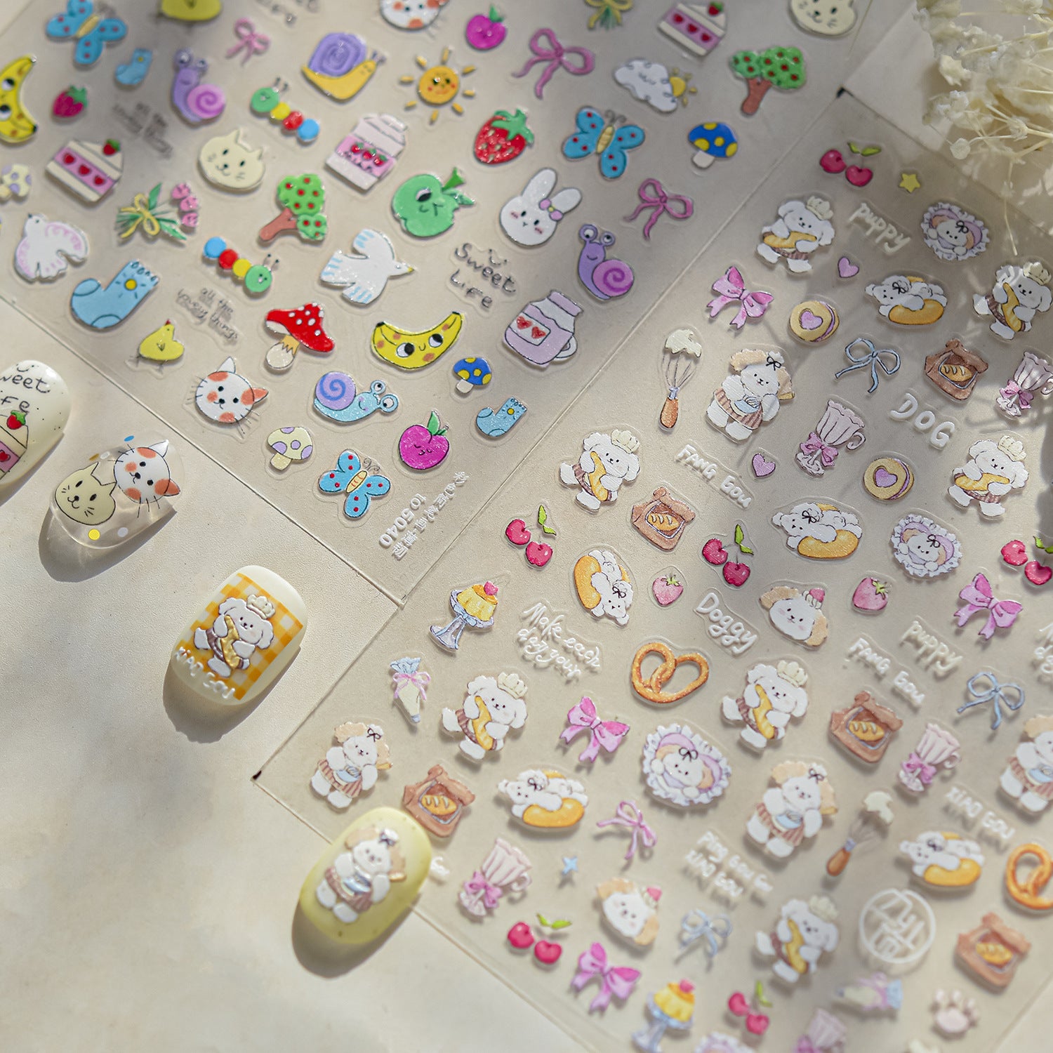 Cute Doodle Mix – Nail Art Accent Set