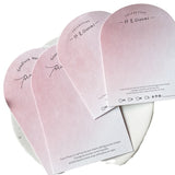 Pink Gradient Cotton Texture Nail Display Card – Elegant Press‑On Nail Packaging Background Card