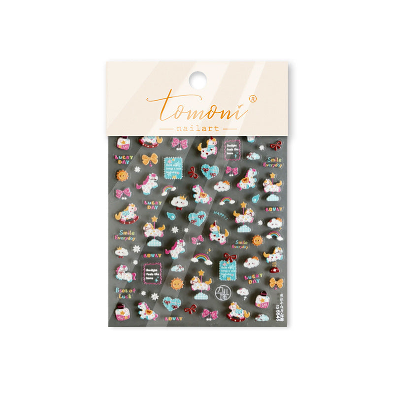Unicorn Rainbow Sweet – Cute Kawaii Nail Art Set – 365nails