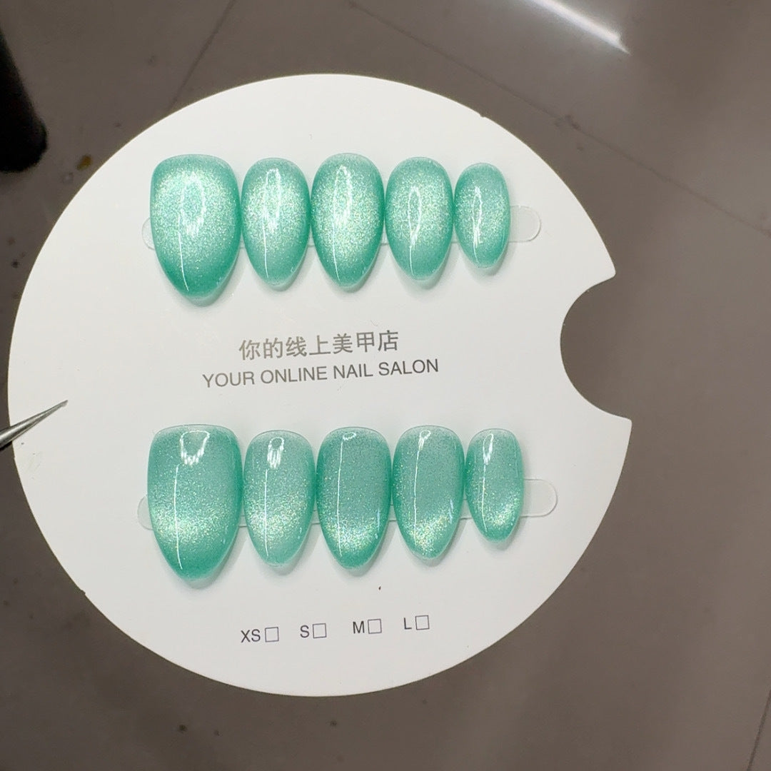 Aurora Shimmer: Handmade Cat Eye Series