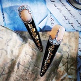 [Demon Queen] TK Wind Shein Cross-border Temu A-stream Ma ins Wind Super Long ins Wind Explosion Press On Nail