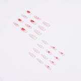 Série Abstract Face Press on nails Graffiti Color Block Line Nail Nail Press on nails Atacado｜365nails