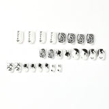 press on nails film black and white sweet and cool press on nails autumn and winter cartoon animation  nails patch press on nails film wholesale｜365nails