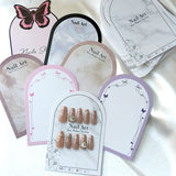 Arch‑Shaped Nail Art Display Cards for Press‑On Nails