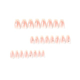 Unhas brancas com cruz francesa, glitter prateado e strass, adesivo para unhas vestível, produto final para arte em unhas vestível｜365nails