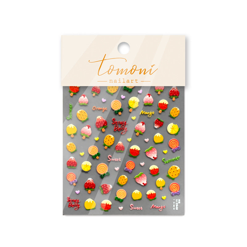Sweet Candy Collection: "Jelly Treats" – 3D Jelly Nail Sticker