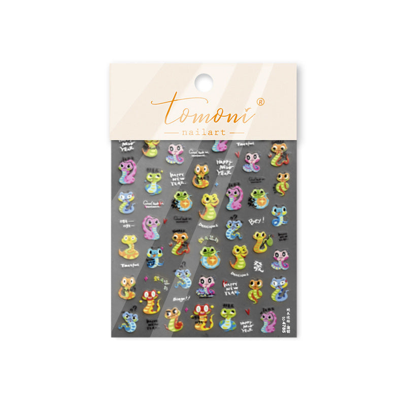 365nails: "Cute Blush Expression" – nail art stickers