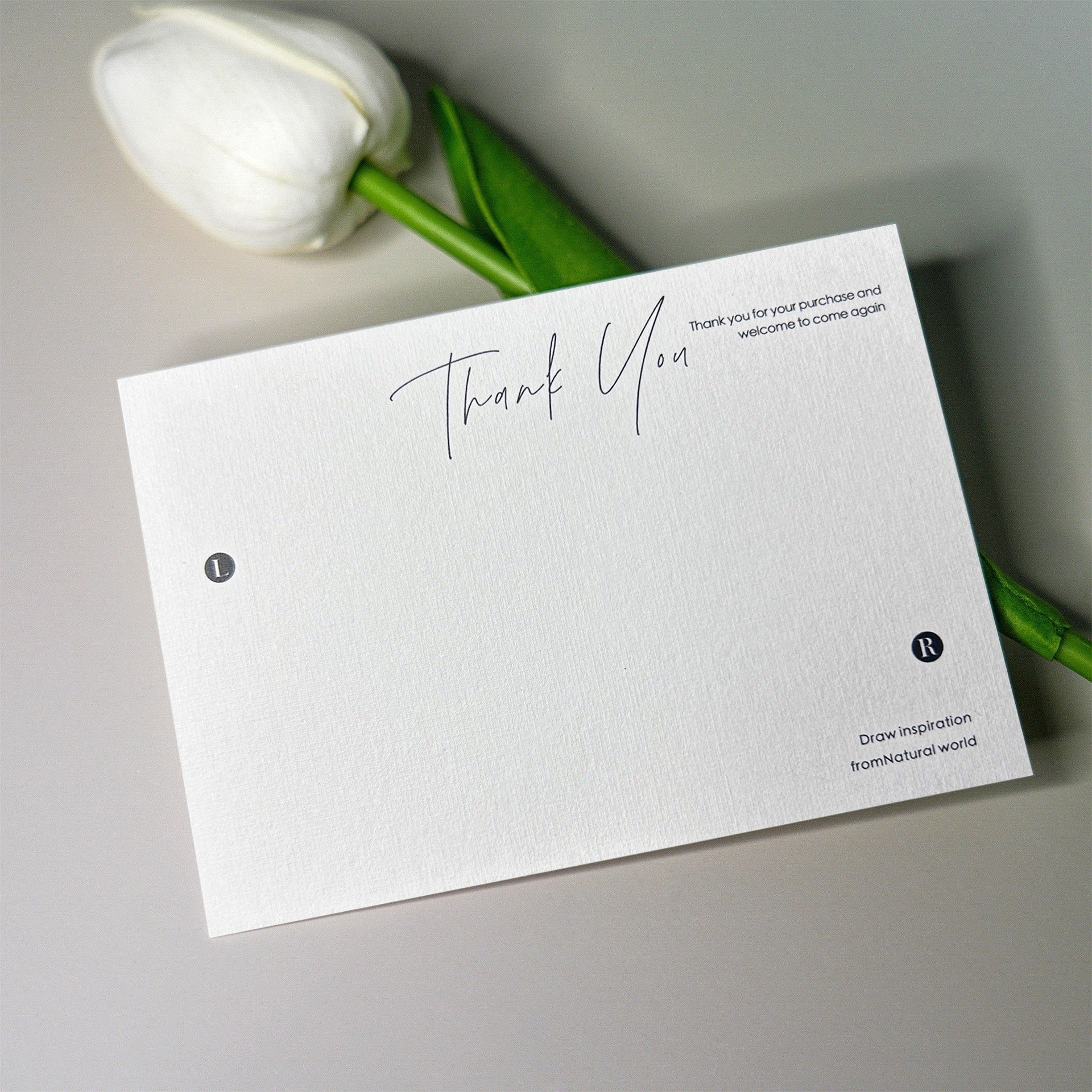 Premium Nail Display Cards with Artistic Gradient Background (MOQ=50)