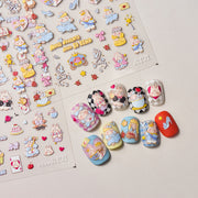 365nails: "princesse et prince de conte de fées" – Autocollants de nail art