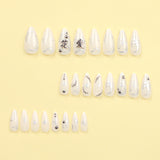 pedaço de unha especial adesivo de unha vestível pedaço de unha vestível pedaço de unha removível unha falsa｜365nails