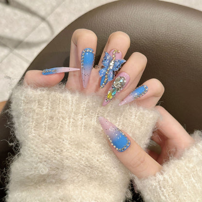 Mine System Long Tip Collection Spice Girls Wear nails Removable Repeated Wear Nails | 365nails