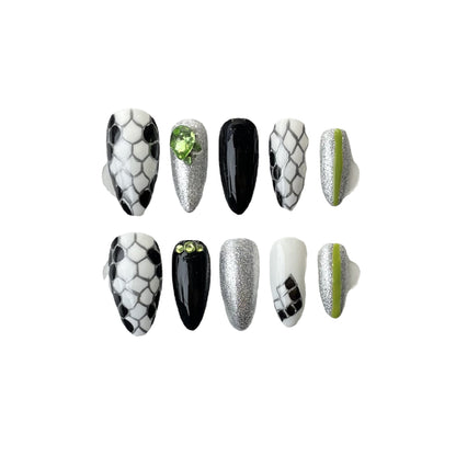 Internet celebrity explosion of the same beautiful Baoger manicure removable manicure can be used repeatedly | 365nails